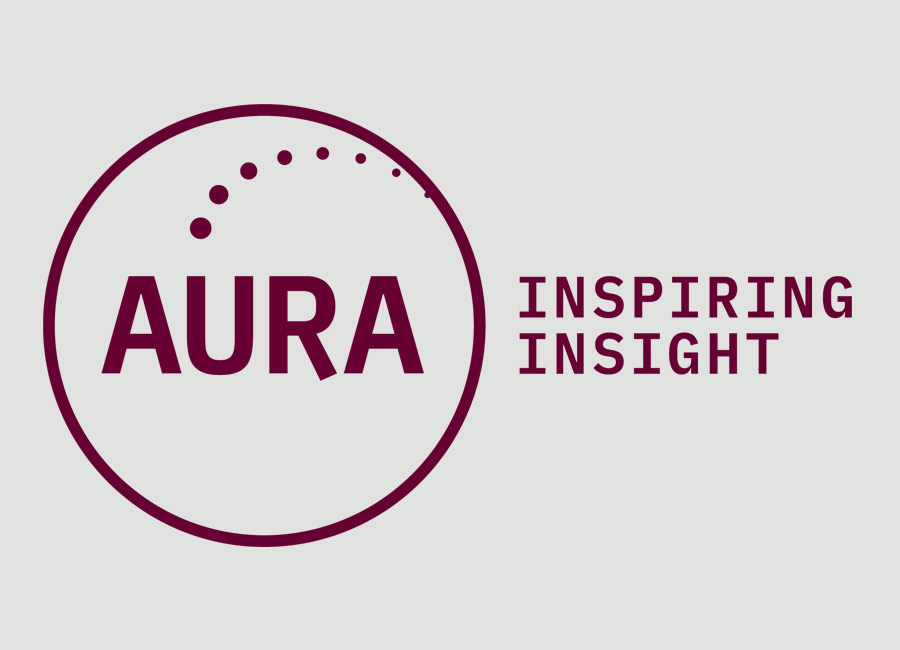 The new AURA org logo