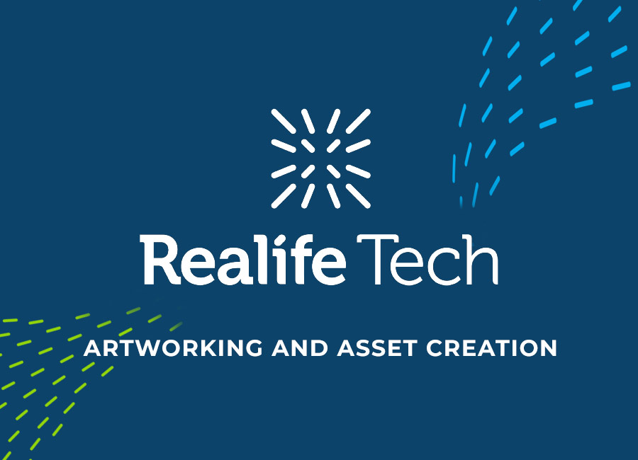 Realife Tech: Artworking and asset creation for pitches